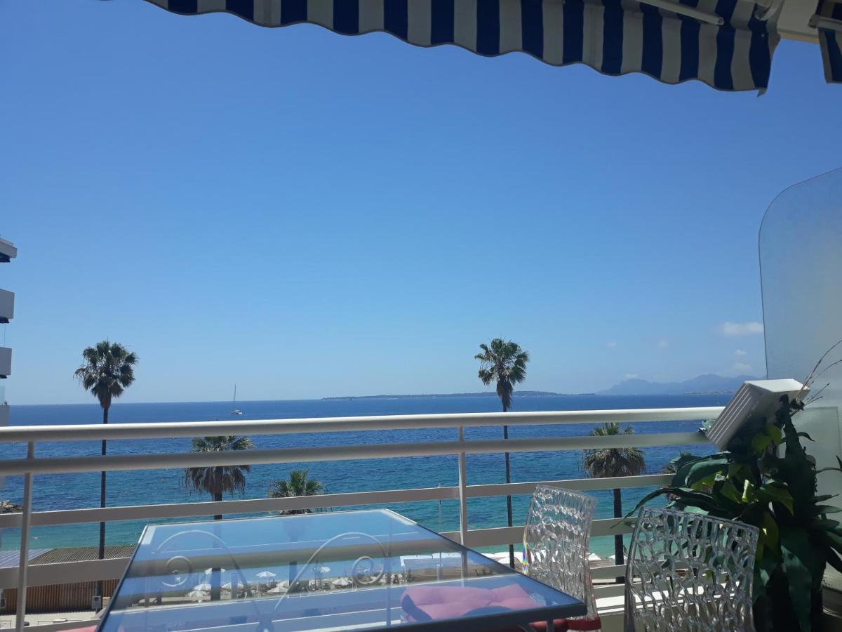 Le Palais Du Tropique Appartement Vue Mer 5E Etage Avec Ascenseur Juan-les-Pins Exterior foto